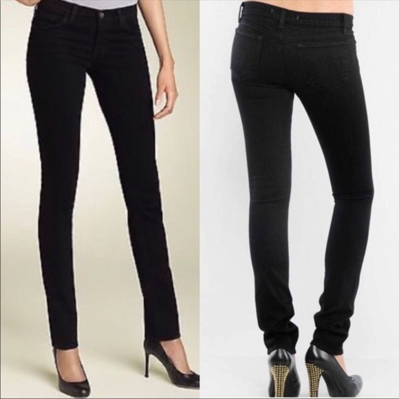 𝅺JBRAND Navy Ink Skinny Leg Jeans Sz 27 - Picture 1 of 8